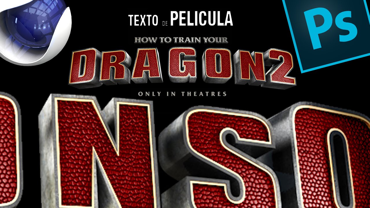 Tutorial Cinema4D y Photoshop CC estilo texto dragon by @ildefonsosegura