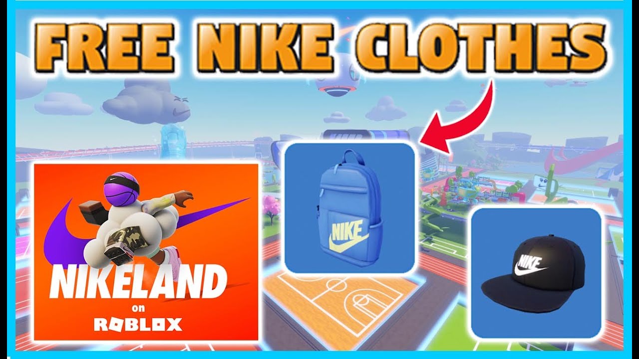 HOW TO GET *FREE* NIKE ITEMS FOR YOUR AVATAR *CAP + BACKPACK*