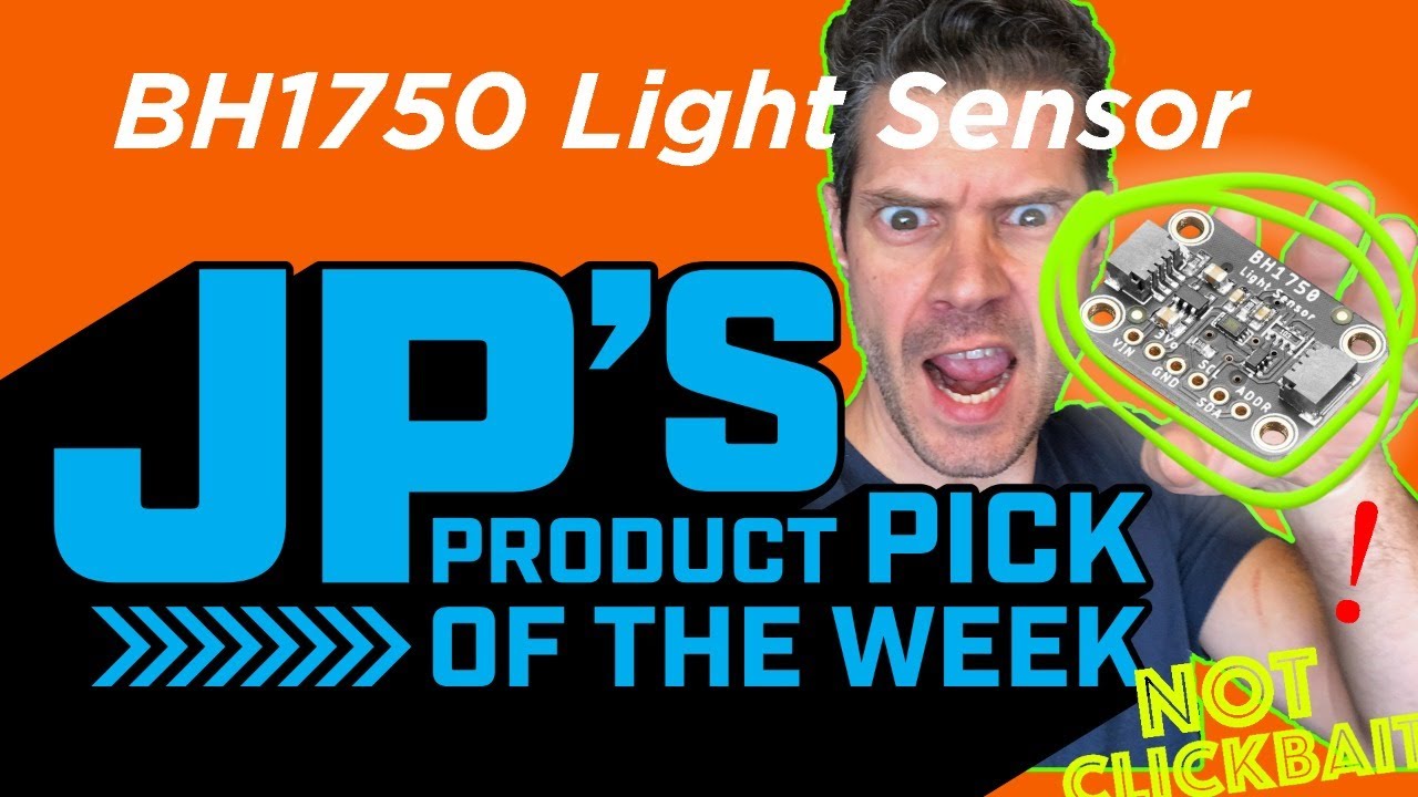 JP&rsquo;s Product Pick of the Week  10/6/20 BH1750 Ambient Light Sensor @adafruit @johnedgarpark