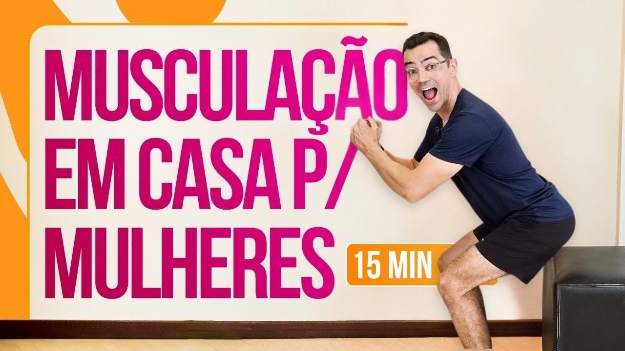 15 MINUTOS de GINÁSTICA FÁCIL para MULHERES | Treino SEM IMPACTO em Casa