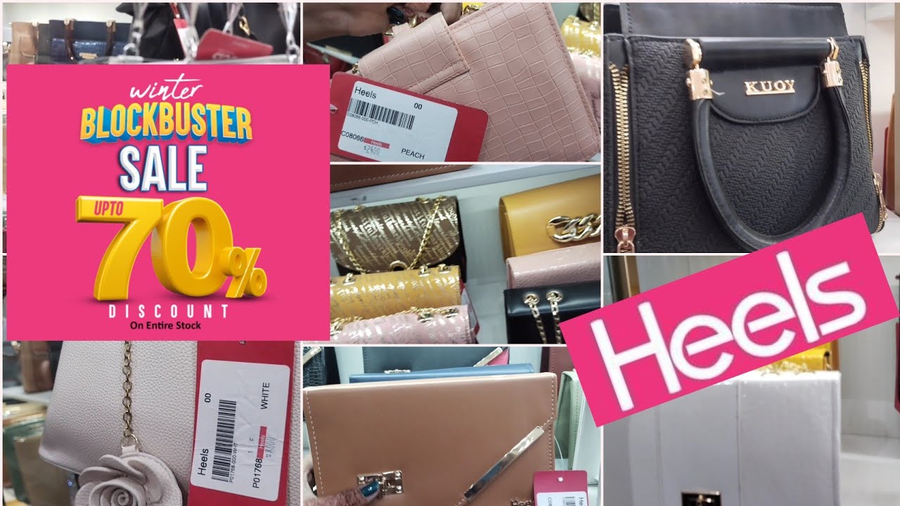 Heels Bags Winter Collection Sale UpTo 70%off|Heels New Bags Winter Collection 2024