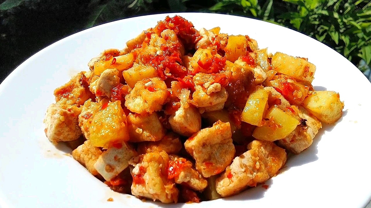 Resep Balado Kentang Tahu