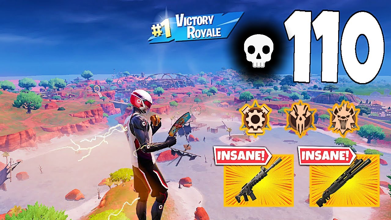 110 Elimination Solo Vs Squads 