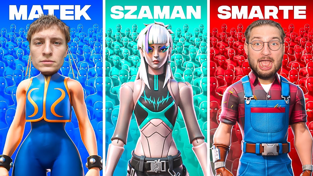 Wielki POJEDYNEK YOUTUBER&Oacute;W w Fortnite
