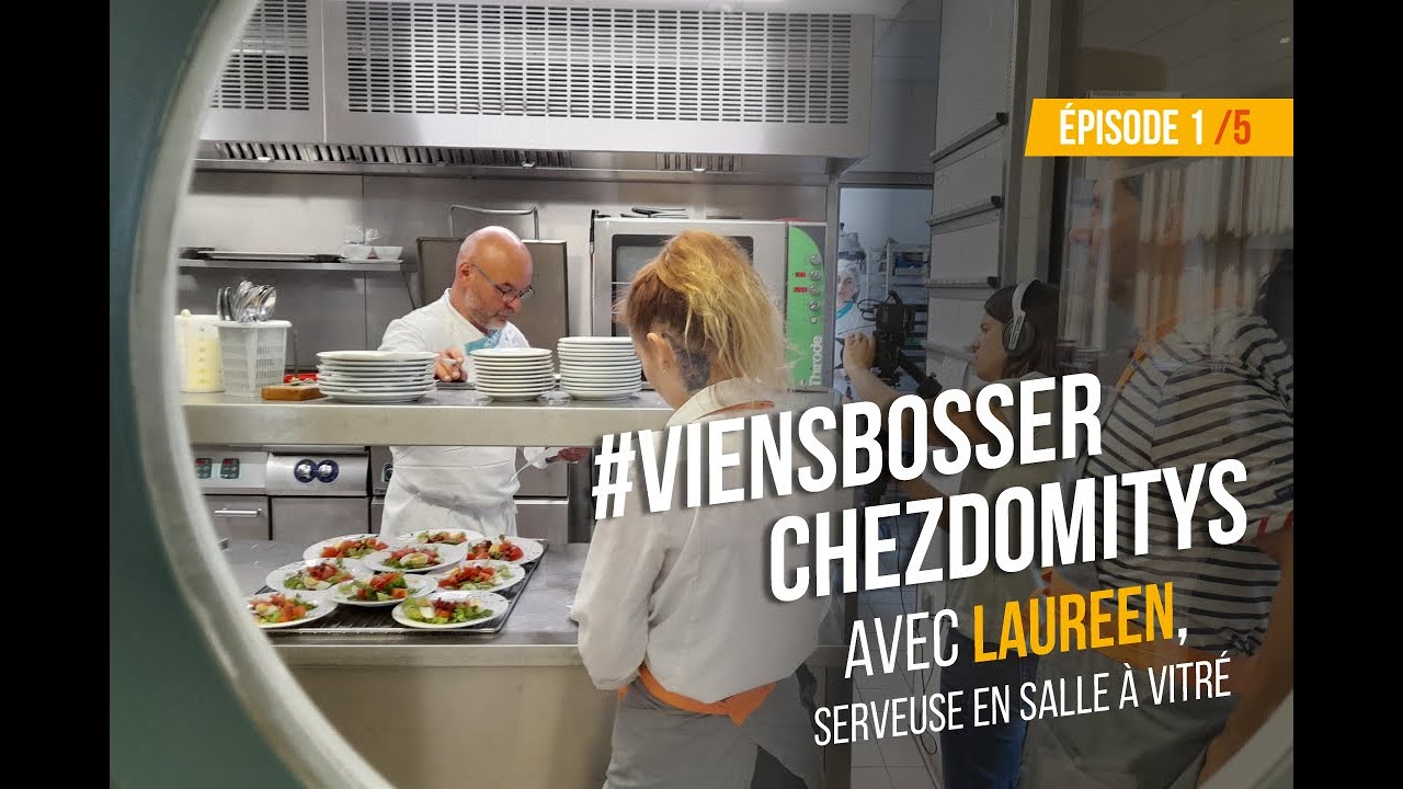 #ViensBosserChezDomitys - LAUREEN - Serveuse en salle en résidence services seniors