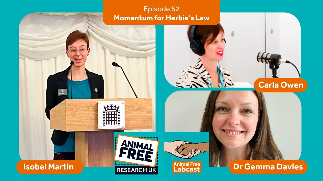 Animal Free Labcast EP52 - Isobel Martin – Momentum for Herbie’s Law