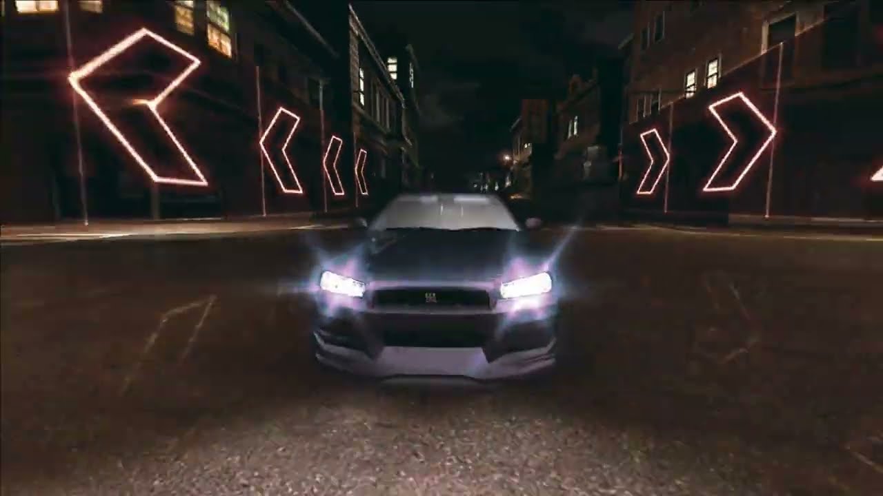 Midnight Driving in Need for speed underground 2