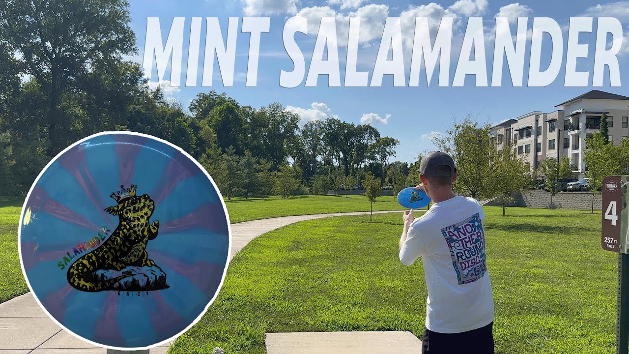 My first time throwing Mint Discs!!! The Salamander!!!