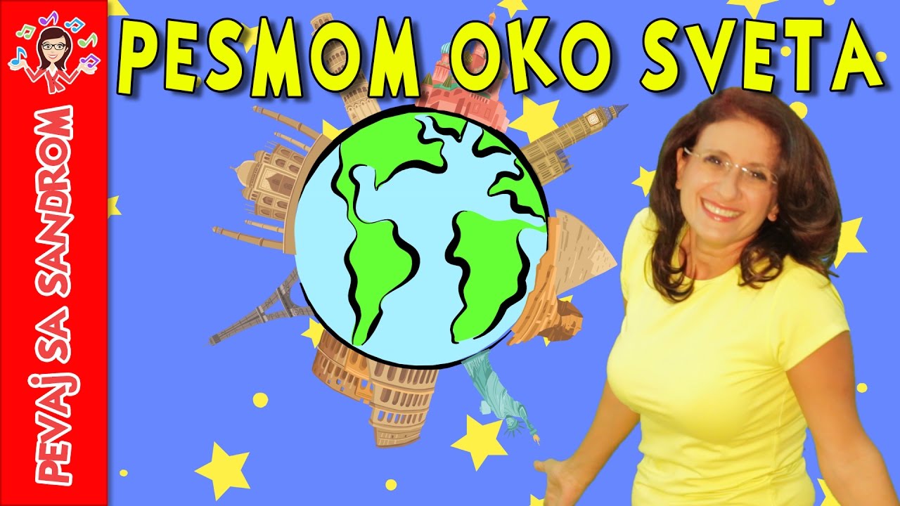💖 Pesmom oko sveta 💖 Pevaj sa Sandrom | Dečije pesme | Dečije priče