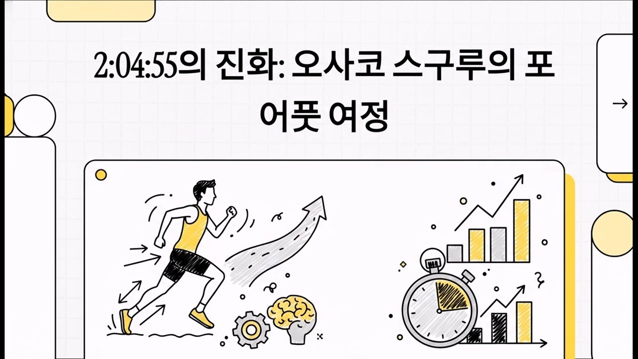 포어풋하면 오사코 스구루처럼 러닝이 빨라질수 있을까?