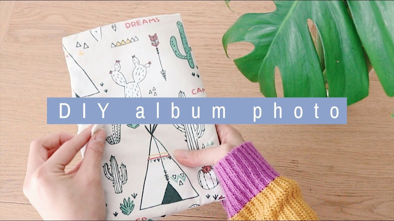 DIY | Album photo en tissu pour les enfants┆Alyssia