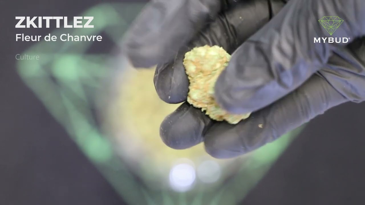 Fleur de CBD Zkittlez Indoor - Go&ucirc;t de Bonbon 🍭