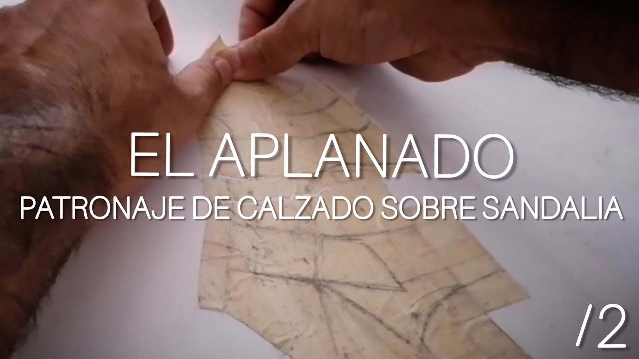 EL APLANADO - Patronaje de calzado