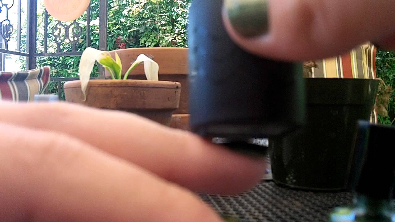 Sally Hansen Magnetic Nail Polish: Magnet Demonstration