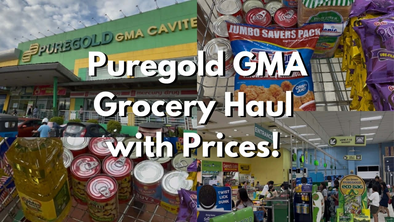 Grocery Haul Vlog #23 at Puregold GMA PH | Grocery Shopping Vlog + Prices