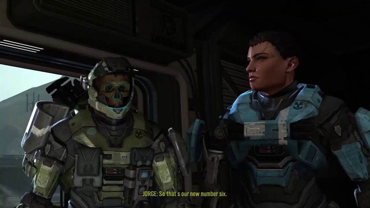 Призрачный шлем во всех сценах MCC Halo Reach