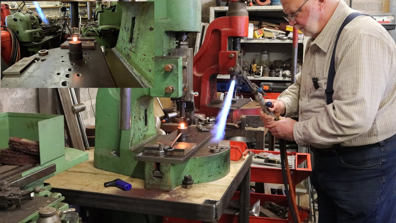 Rivet making with Norton No.8 Fly Presses