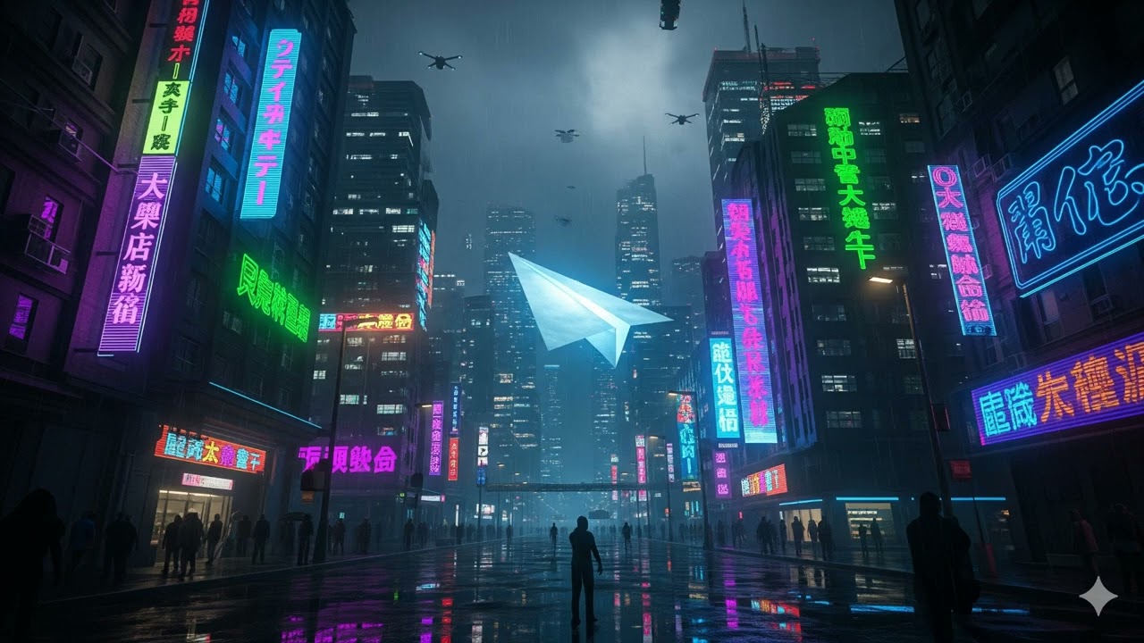 Paper Plane Dreams ( Synthwave ) 2026 song