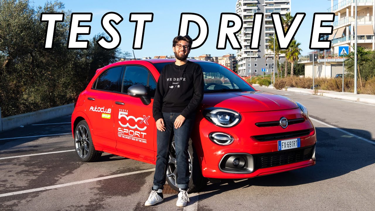 We Drive: Fiat 500X Sport - TEST DRIVE (ENG SUBS)