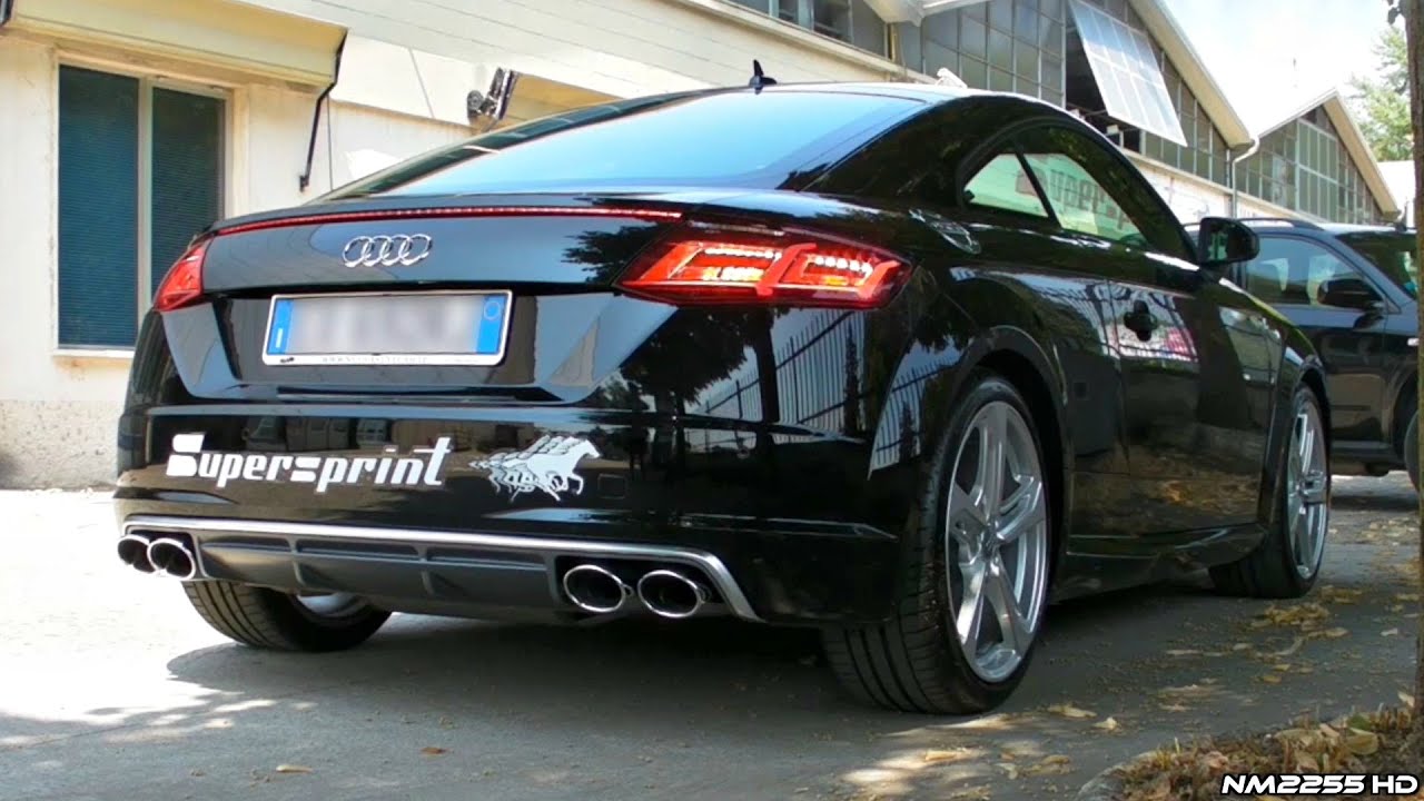 2015 Audi TT 2.0 TFSI Quattro with Supersprint Exhaust - LOUD Sounds!