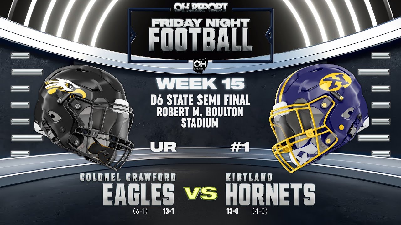 Colonel Crawford (13-1) vs #1 Kirtland (13-0) - D6 Football State Semifinals