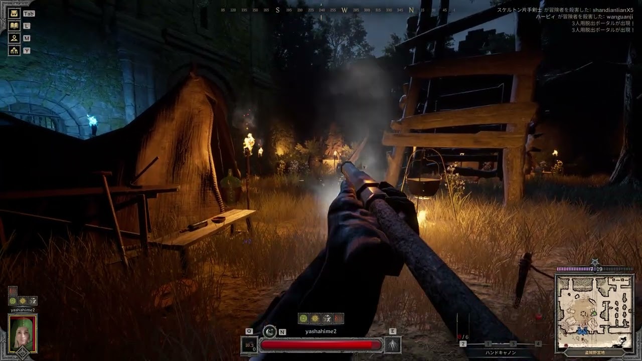 #83【最低レアリティで行くPvE】ハンドキャノン×2を試したい。『Dark and Darker』無言プレイ。