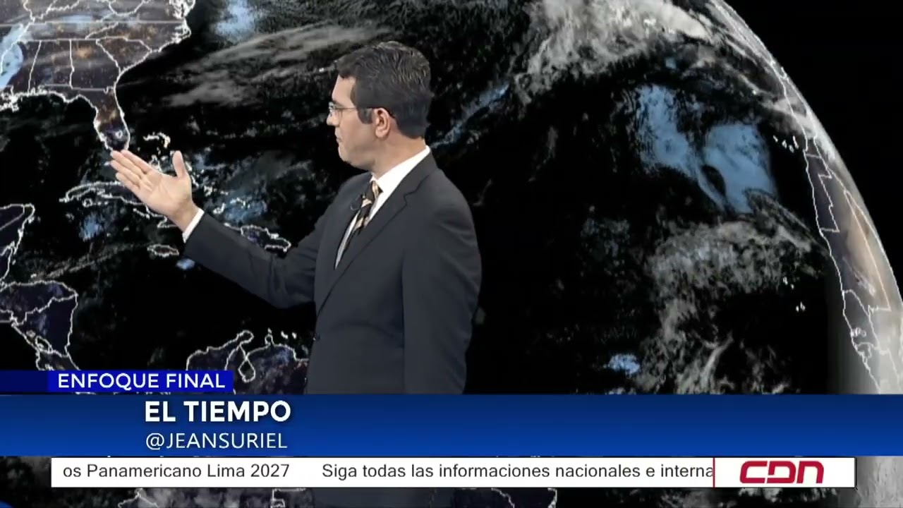 Vaguada y frentes fríos provocarán lluvias y ambiente frío en República Dominicana