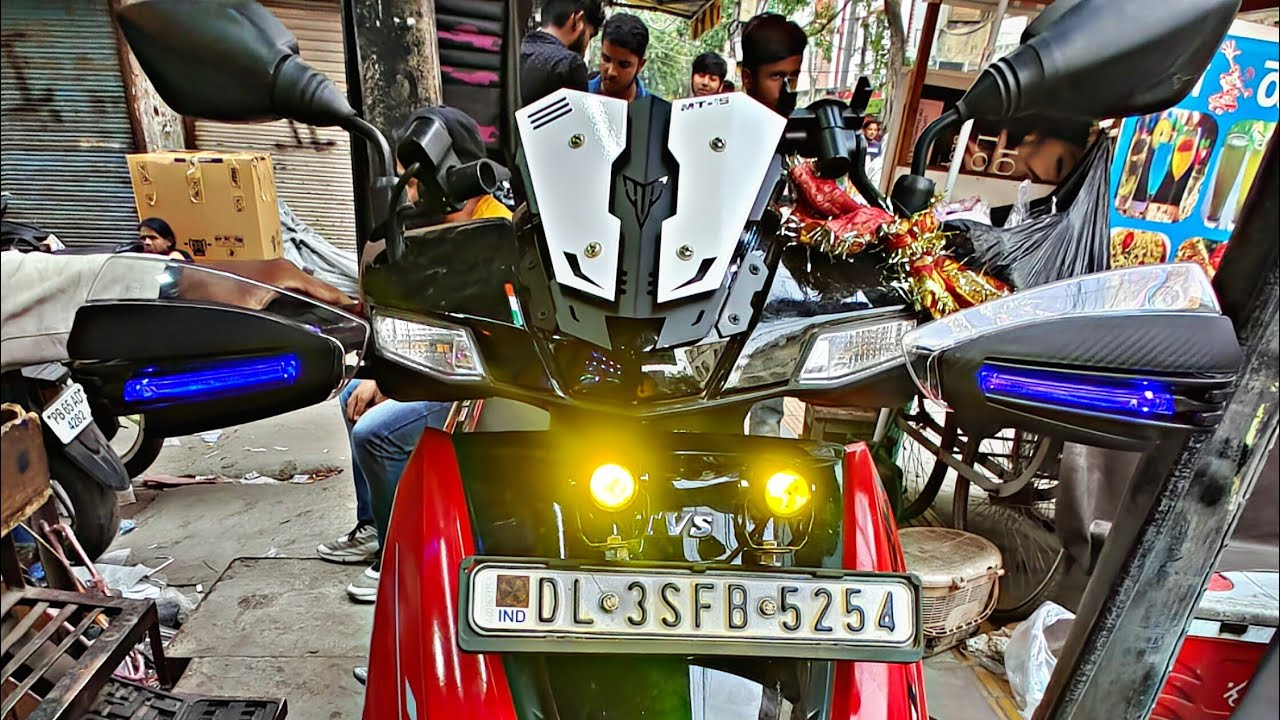 tvs ntorq 125 modified | ntorq modification accessories | ntorq modified