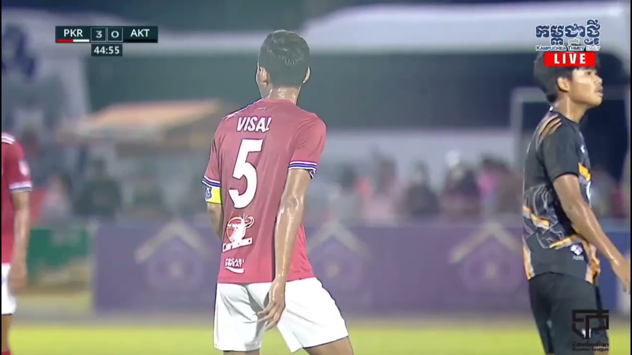 Soeuy Visal (5) vs Angkor Tiger FC• All Touches And Performance In Cambodian Premier League 2022