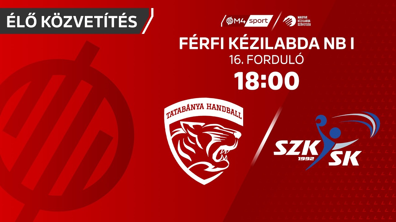 MOL Tatab&aacute;nya KC &ndash; Szigetszentmikl&oacute;si KSK | f&eacute;rfi K&H Liga | 16. fordul&oacute;