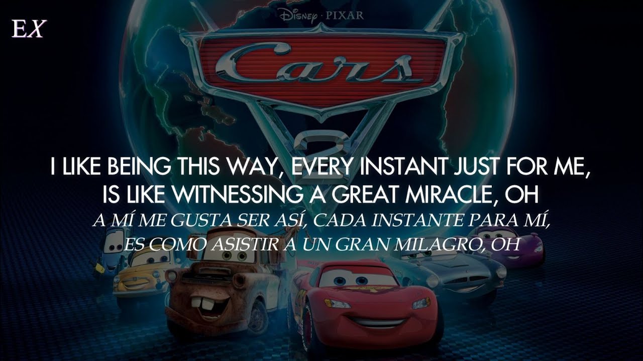 Moderatto - Autos, Moda y Rock and Roll (Español + Inglés) || Cars 2