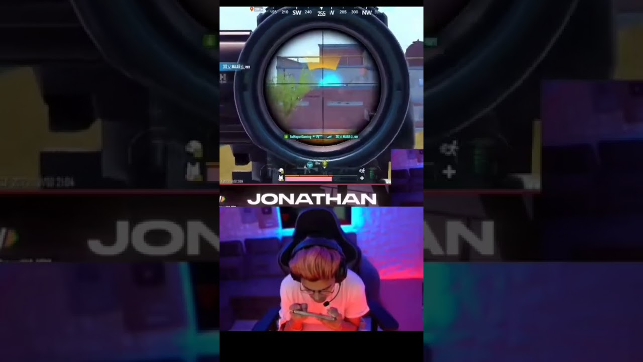 JONATHAN RUNNING BUGGY 1VS4 CLUTCH 🔥 M416 VS 6x JONATHAN H@CKER SPR@Y😱 #SHORTS #JONATHANGAMIING