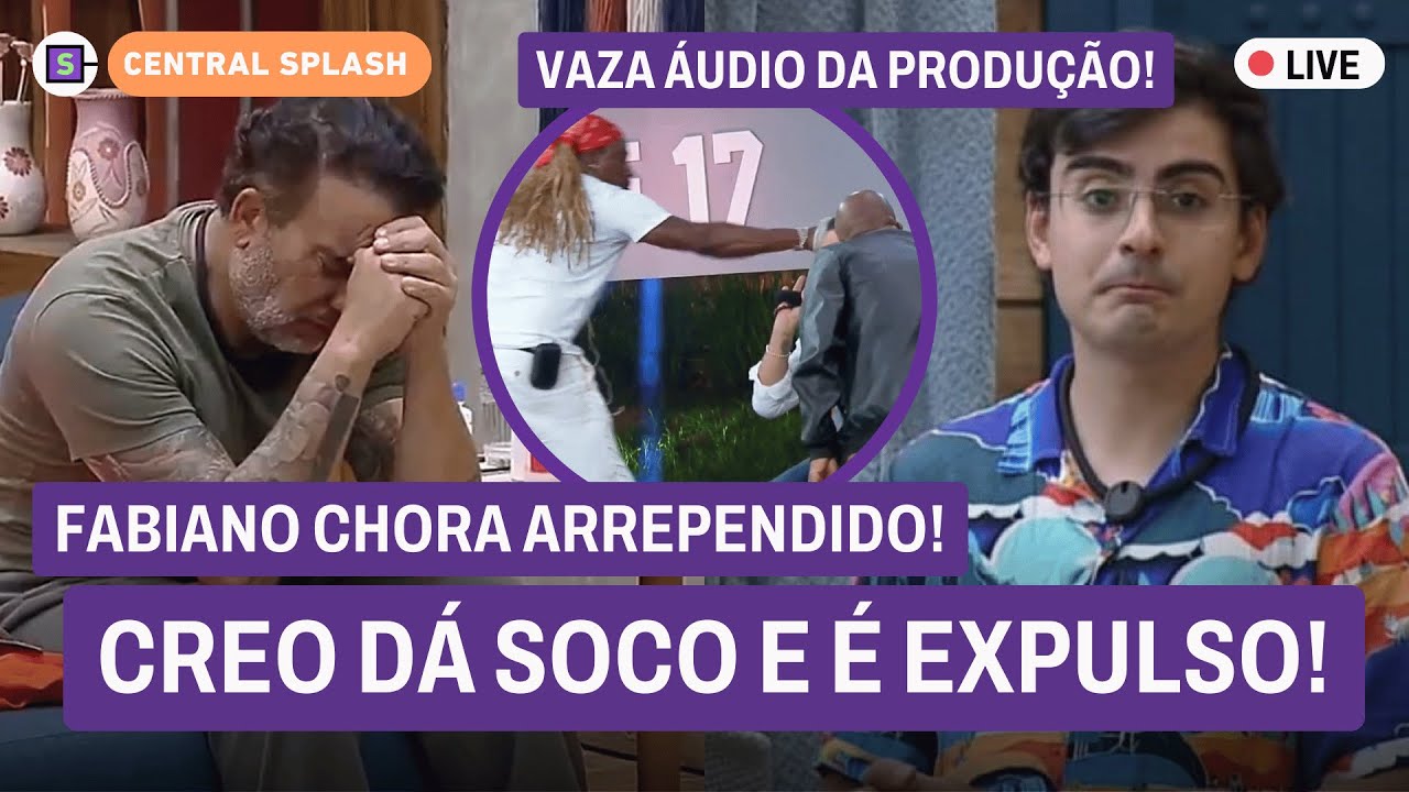 🔴Cr&eacute;o &eacute; expulso e pede ajuda de Toninho! Fabiano chora muito;  Forma&ccedil;&atilde;o da ro&ccedil;a e + A Fazenda