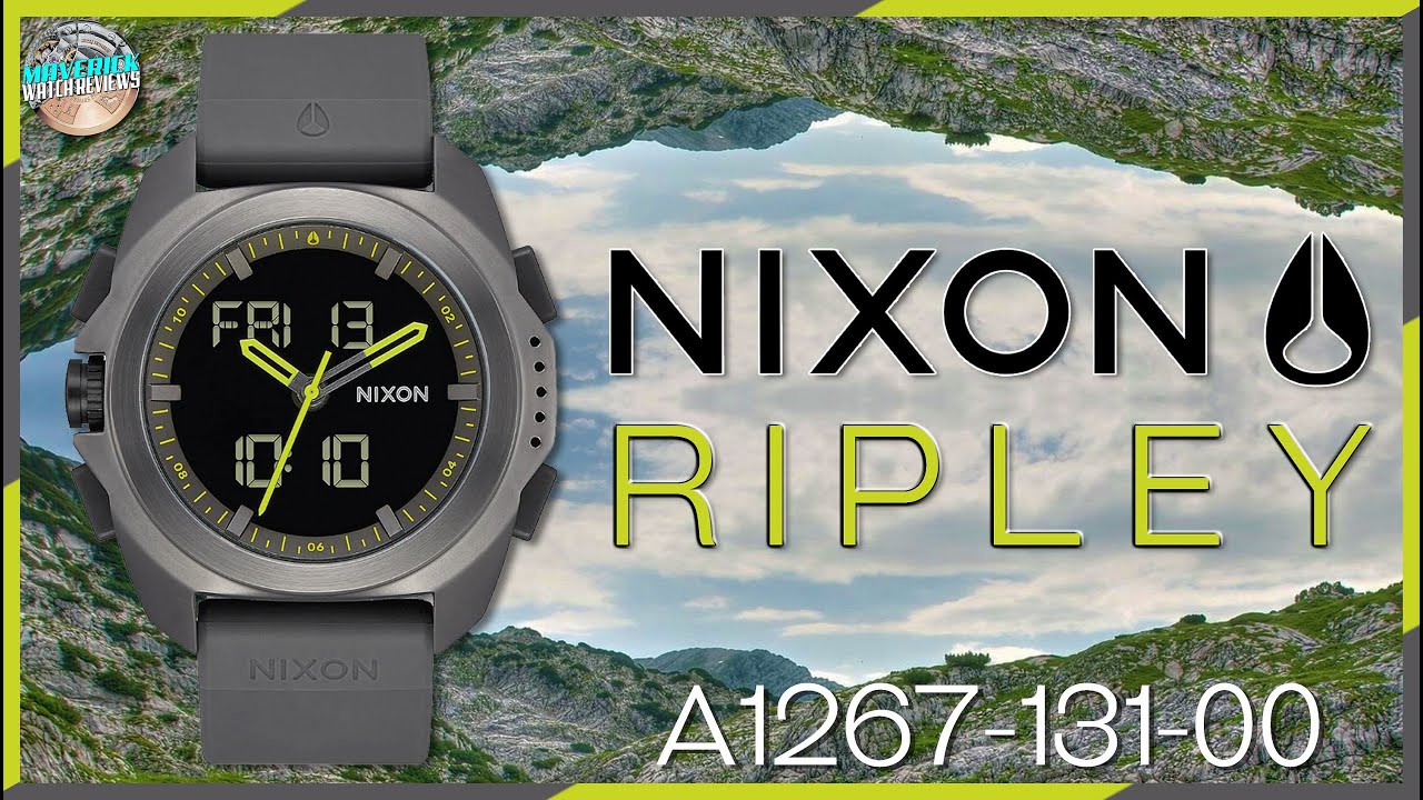 Such A Cool Looking Watch! |  Nixon Ripley 100m Ana-Digi Quartz A1267-131-00 Unbox & Review