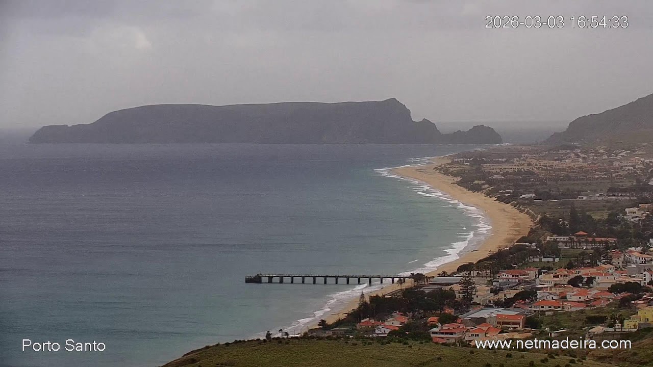 Webcam Live @ Ilha do Porto Santo - Madeira / Portal Netmadeira