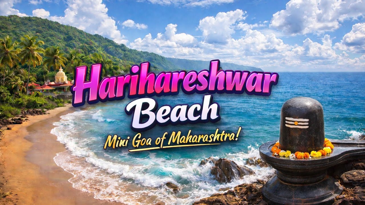 #harihareshwarbeach  #temple  #harihareshwar #shrivardhan #beach #Aravi #diveagarbeach #konkan 