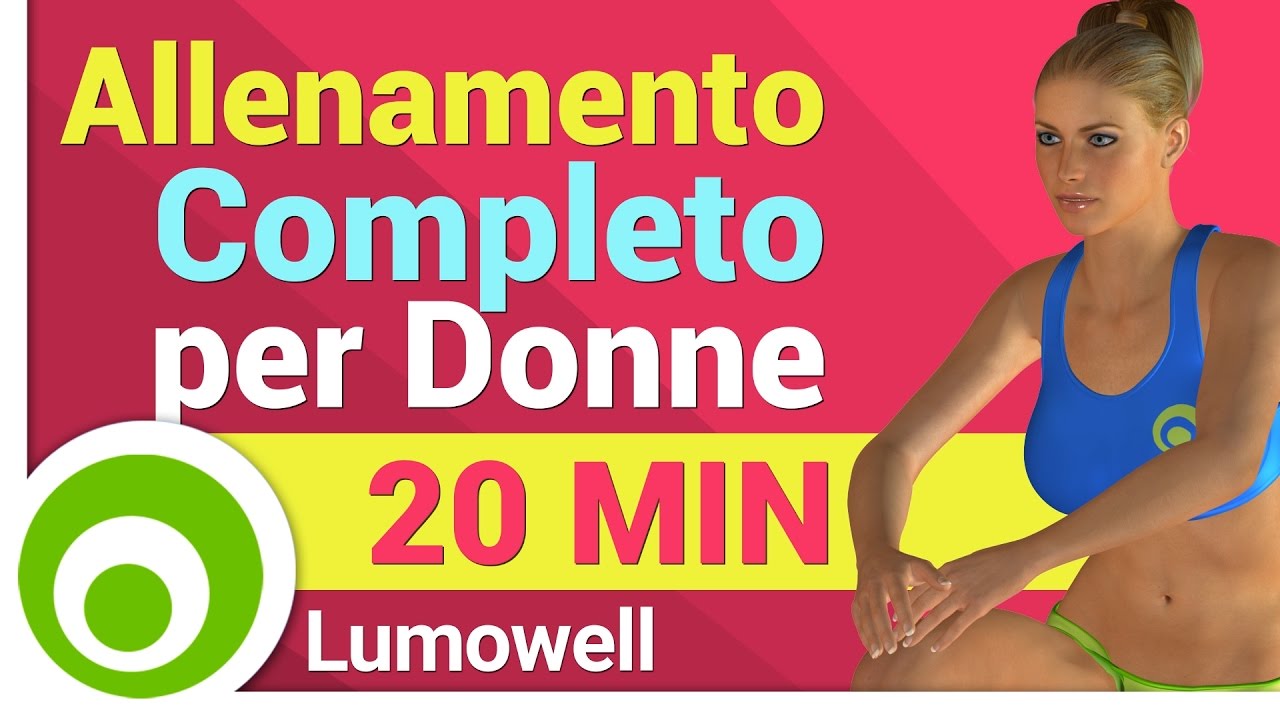 Allenamento Completo a Casa per Donne - Esercizi per Dimagrire e Tonificare