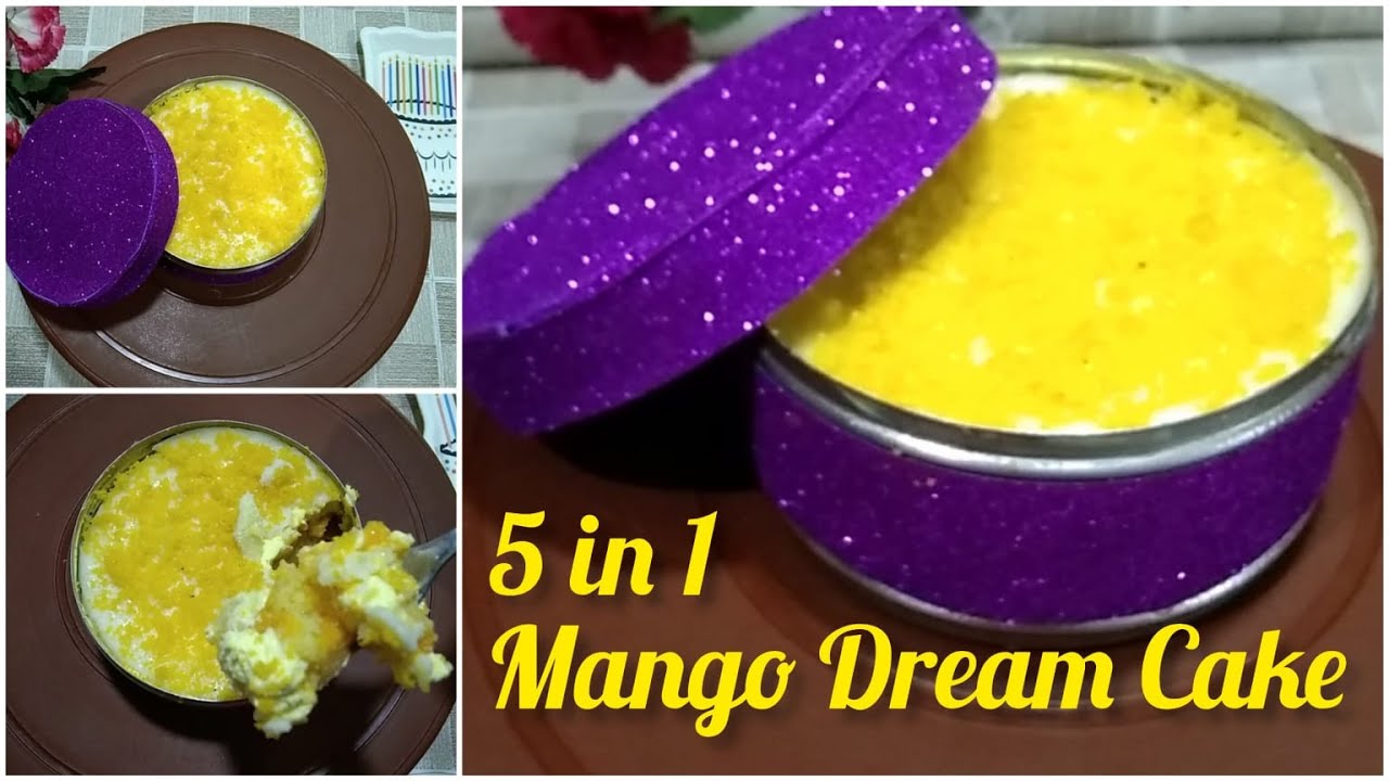 Trending 5 in 1 Mango Dream Cake | Mango torte cake | Mango dessert cake