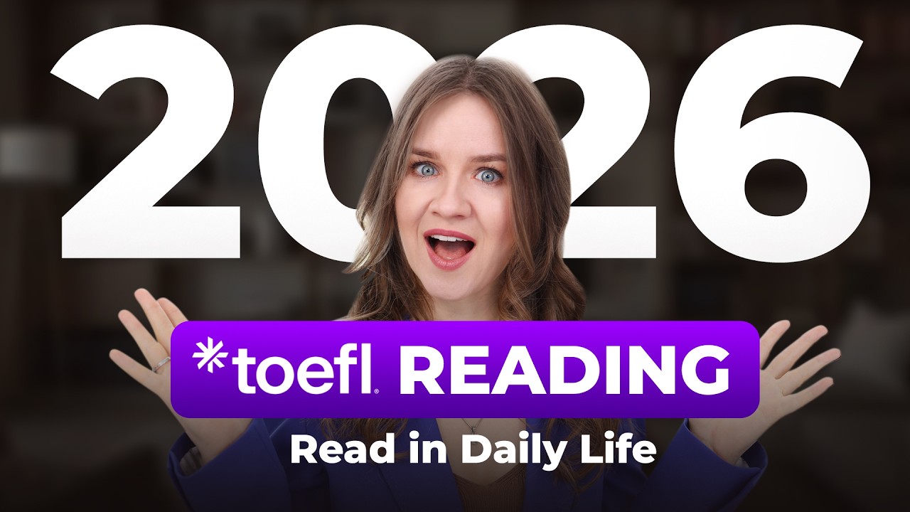 Score 6/6 on TOEFL READING | Complete Strategy Guide (Read in Daily Life)