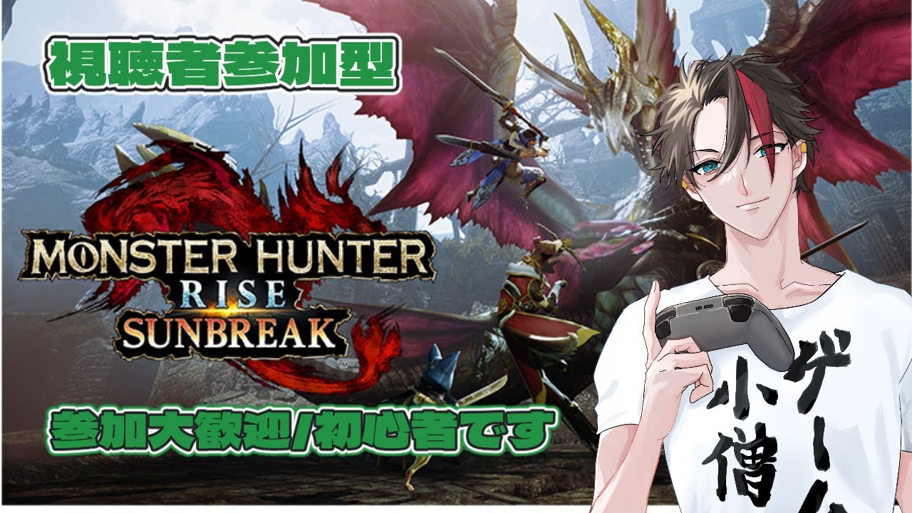 【#モンハン】視聴者参加型　あわあわモンハン！？モンハン初心者が狩りをする！　　switch版