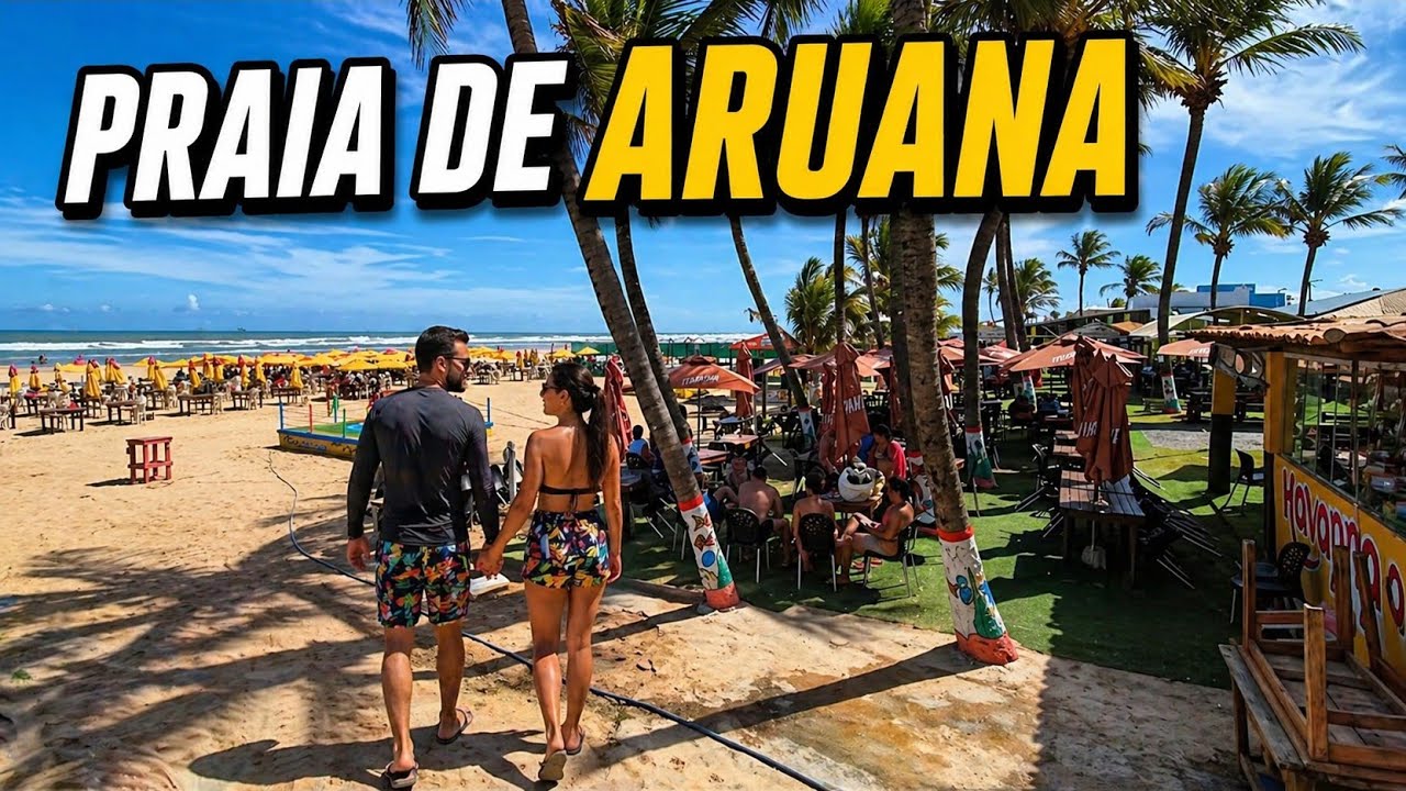 Entrei na PRAIA de ARUANA em NÃO ACREDITEI no que DESCOBRI!😱🌊