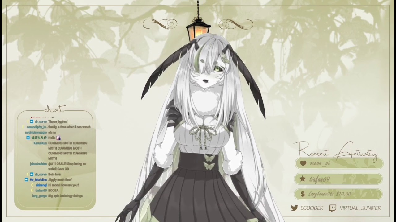 Moth Vtuber Juniper Baka