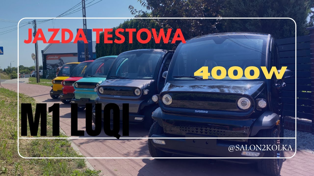 JAZDA TESTOWA: JAK SPRAWUJE SIĘ SILNIK 4000W? [M1 LUQI] #sarini #new
