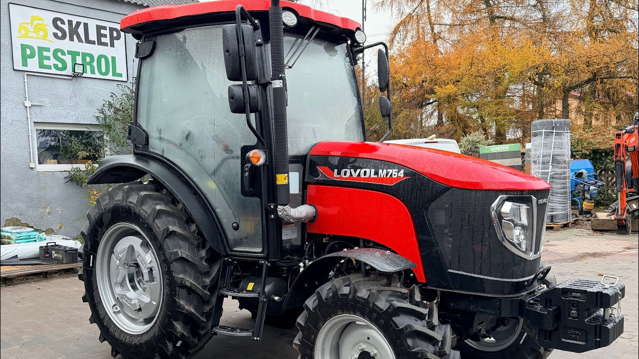 LOVOL M754! 4 cylindry DOOSAN! 75KM! 2025 rok! Pneumatyka! Klima! Mechaniczny, bez Adblue! *PESTROL*