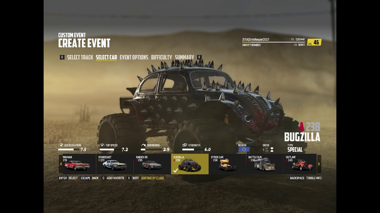 Wreckfest - Bugzilla Gameplay