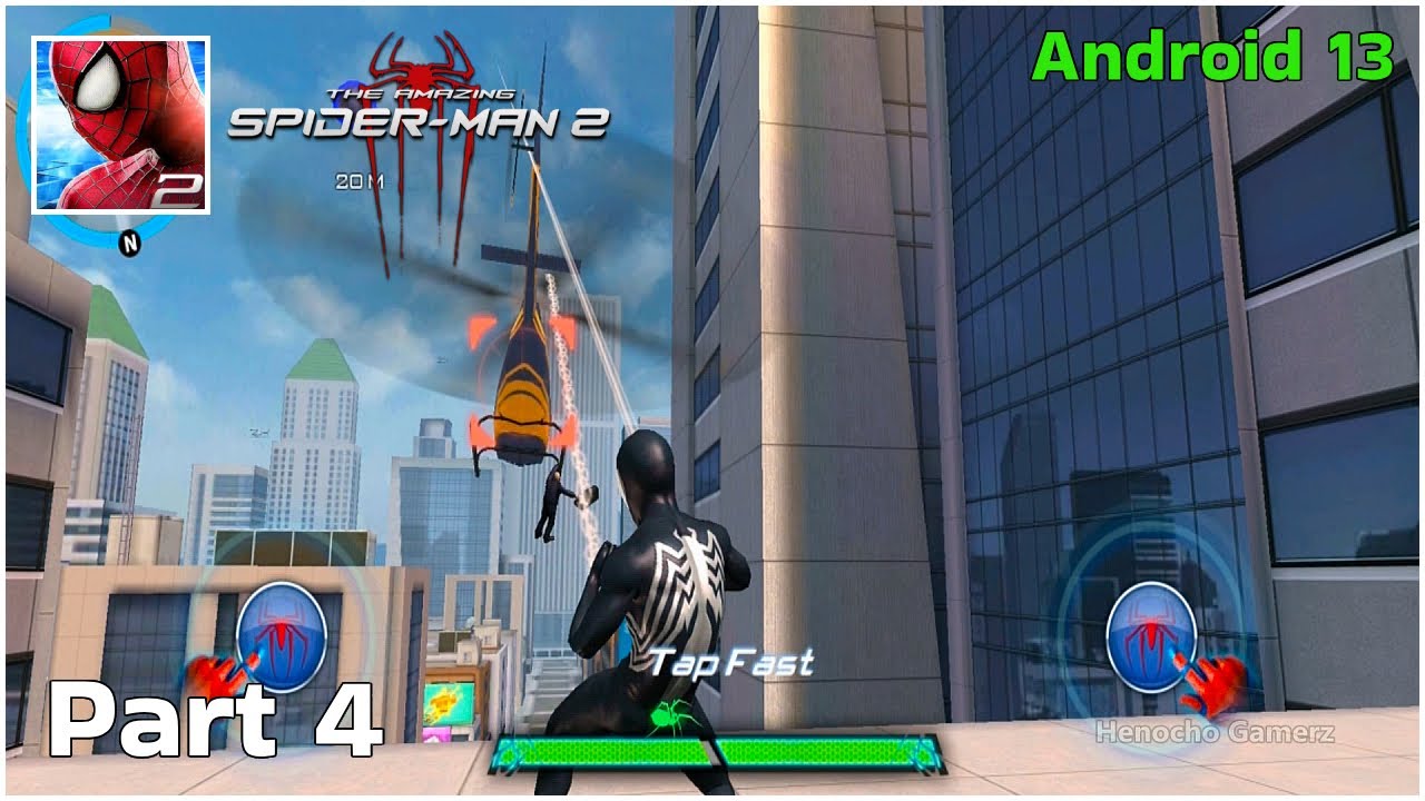 The Amazing Spider-Man 2 Android Mobile Gameplay Walkthrough Part 4 | Offline Mobile Games