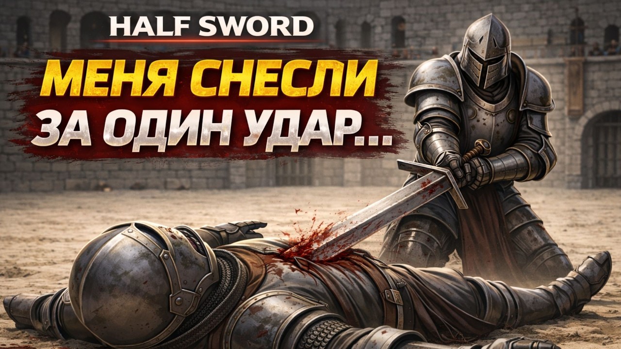 МЕНЯ СНЕСЛИ ЗА ОДИН УДАР | HALF SWORD