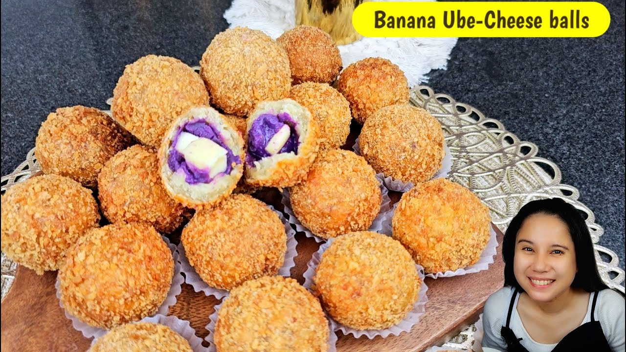 Gawin nating Special ang Saging na Saba! Banana Ube Cheese balls recipe!