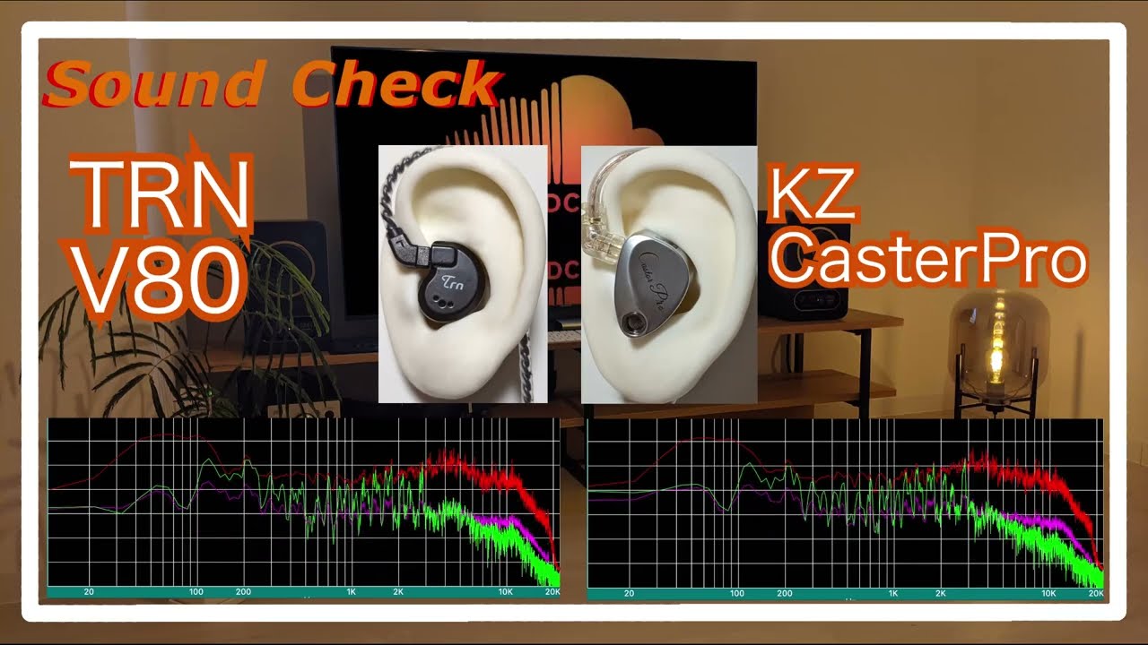 TRN V80 vs KZ Caster Pro [IEMs Chinese Sound Comparison 中華イヤホン音比較]