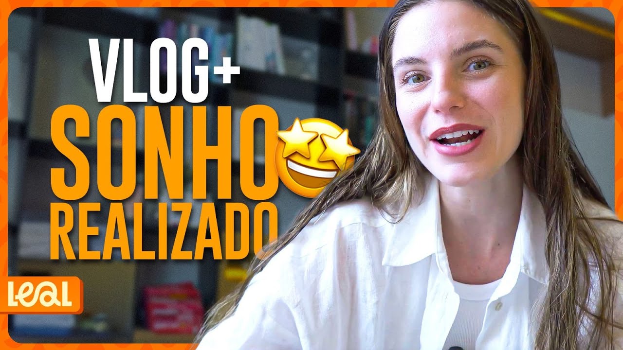 Rotina saudável e contei o sonho que vou realizar (muito animada!)